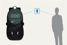 ABC防盜智能背包 內置藍牙自動解鎖