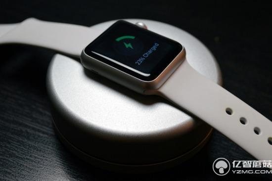 磁懸浮蘋果表底座 這可能是迄今為止最酷的了