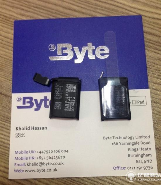 新Apple Watch組件深圳流出:共兩款、依然方形表盤