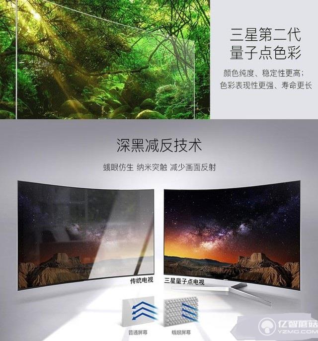 三星UA55KS9800 SUHD量子點電視 三星UA55KS9800 SUHD量子點電視