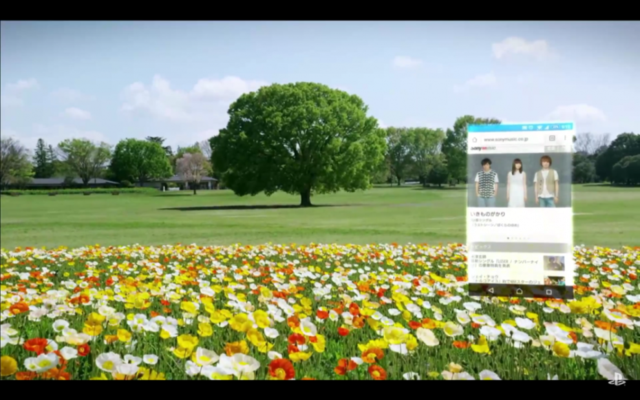 索尼又找出了新玩法 這次是在VR中使用手機(jī)