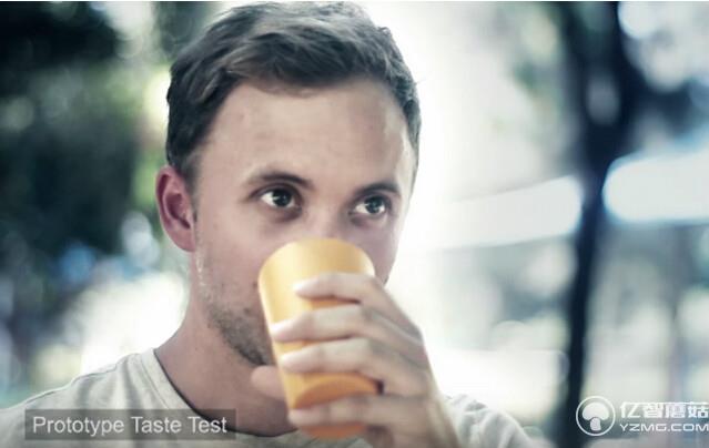 神奇杯子 可以把白開水變果汁?