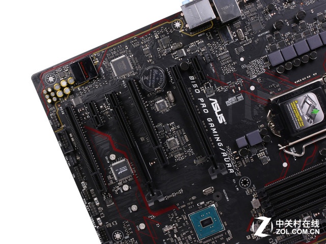 炫酷燈光效果 華碩B150炫光電競主板899 