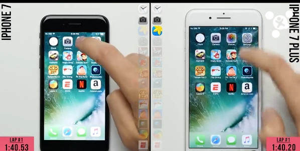 1GB內(nèi)存差距多大？iPhone 7/7 Plus速度對(duì)比