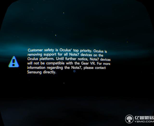 Note 7先爆炸再召回 這次連Gear VR也悲劇了