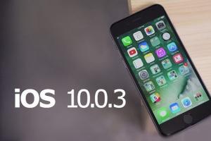 iOS 10.0.3正式發(fā)布 蘋果7用戶必升