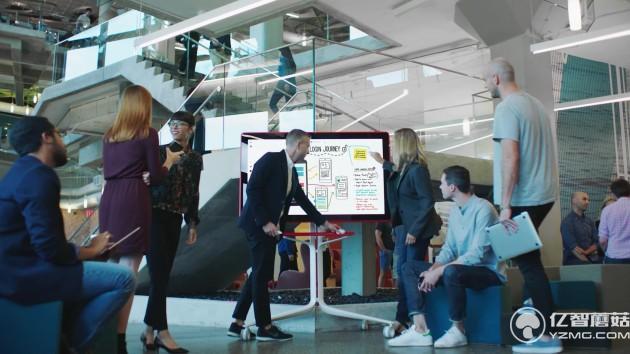 任性！谷歌開發(fā)55英寸4K觸摸屏用作白板