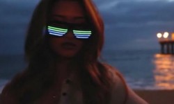 這個發光眼鏡讓你瞬間成為Party焦點！撩妹必備