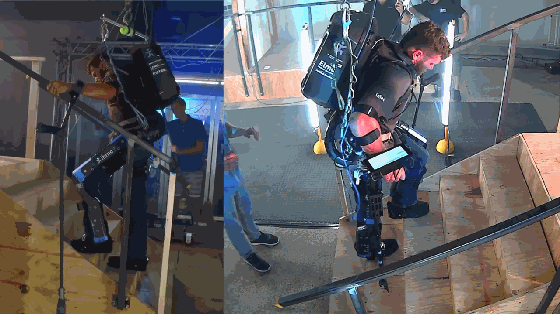 穿上這個外骨骼機(jī)器 殘疾人也能重新?lián)碛须p腿