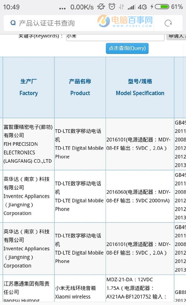 小米5C真機(jī)曝光:搭配小米自主松果8核處理器