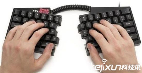 極限黑客機械鍵盤 分離式外觀支持開源編程