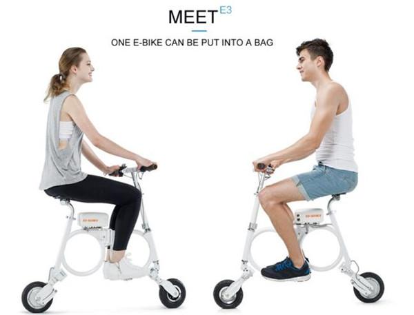 下了車照樣“飆”!一個背包就能裝下這款電動車