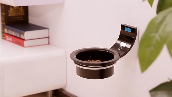 不僅僅吃喝 這個智能狗盆還能監測食量和健康