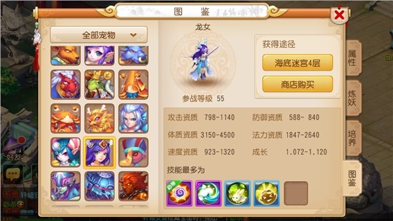 夢(mèng)幻西游手游龍女