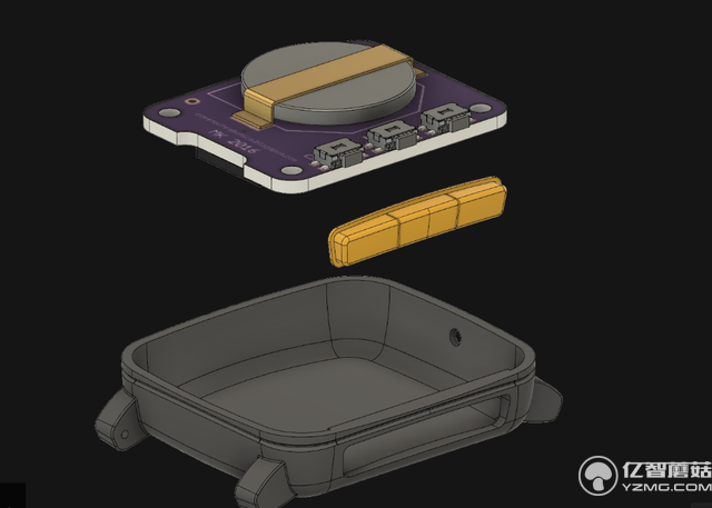 大神自制智能手表 一次充電可以用上半年