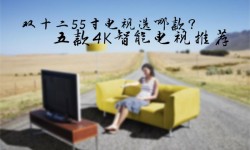 雙十二55寸電視選哪款？五款4K智能電視推薦介紹