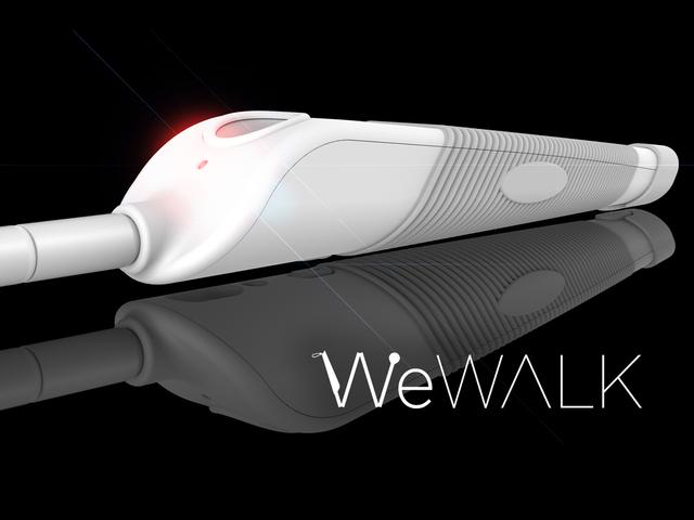 專為盲人設計的智能拐杖 能撥打電話還能監(jiān)測障礙