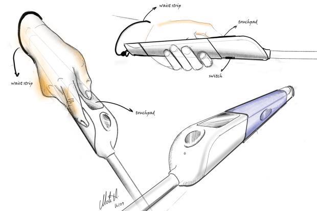 專為盲人設計的智能拐杖 能撥打電話還能監(jiān)測障礙