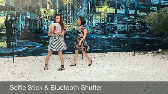 這把智能雨傘能給當手電/自拍桿/手機充電寶