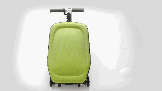 這不就是大媽買菜的神器?只不過帶個(gè)電動(dòng)滑板車