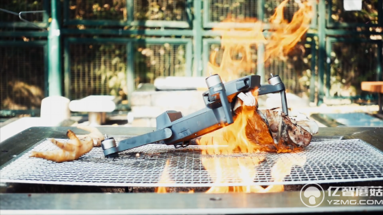 這款無人機有多耐操？無視棒擊+撞墻+燒烤+水槍