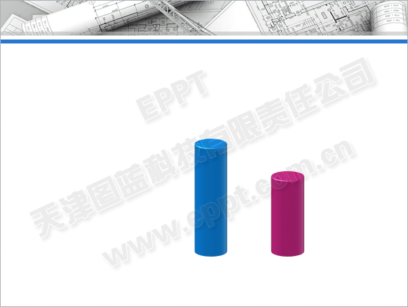 PPT中三維格式制作柱狀圖