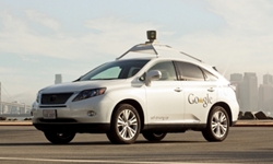 我們離開上一輛無人駕駛車去上班還有多遠？