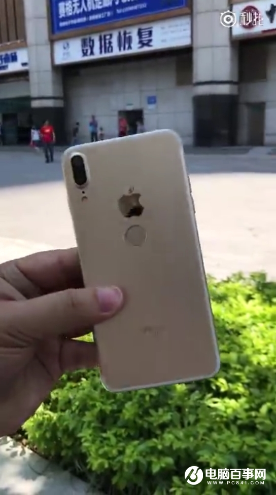 國產iPhone 8真機上手視頻曝光：背部指紋