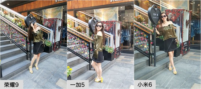 拍照誰更強?一加5 、小米6、榮耀9拍照樣張對比