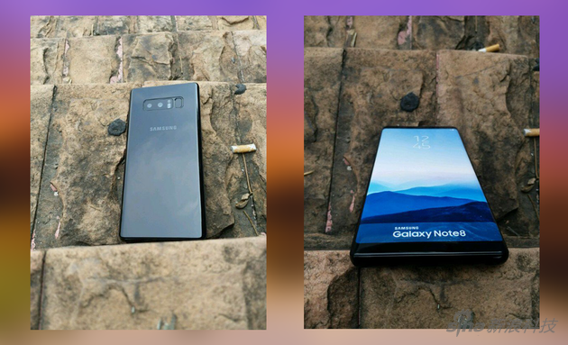 三星Note8野外真機(jī)圖/宣傳手冊(cè)曝光