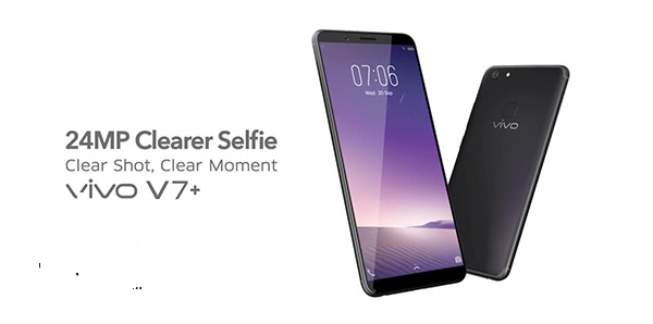 vivo V7+印度正式發布：全面屏設計 前置2400萬攝像頭