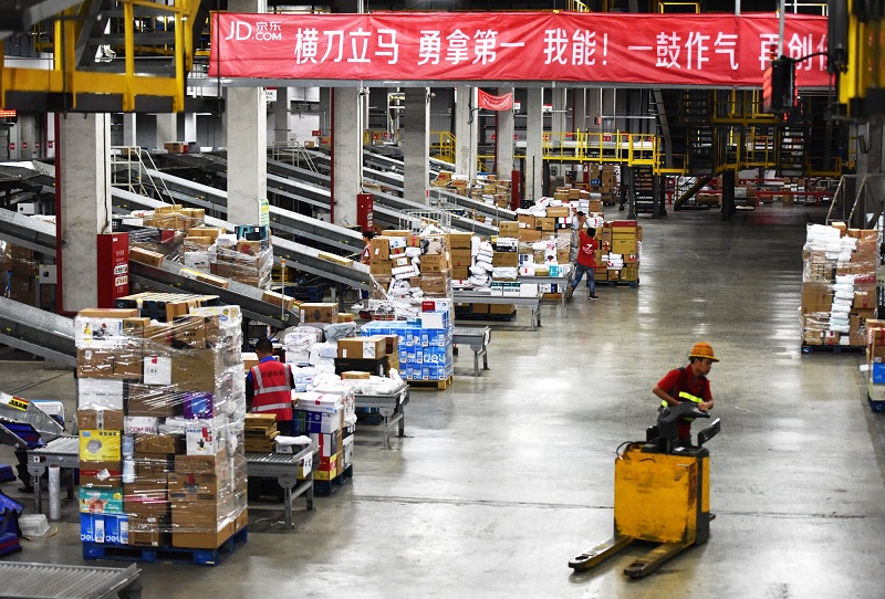 京東發貨為何如此快？看完這個倉庫我服了