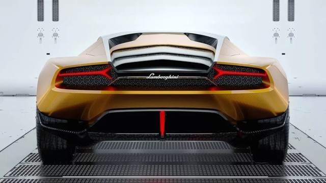 采用雙色設計 蘭博基尼純電超跑曝光