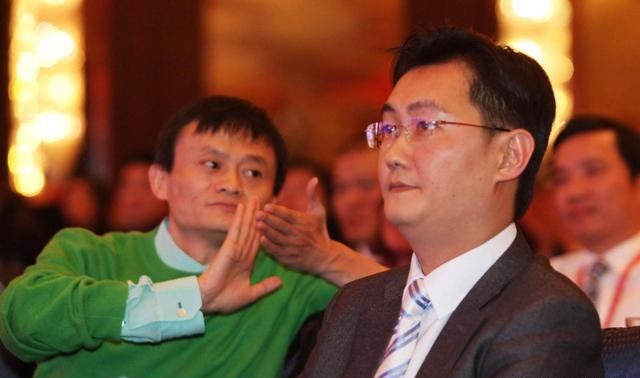 馬化騰評馬云：阿里巴巴像是收租金的地主 而我卻不收！