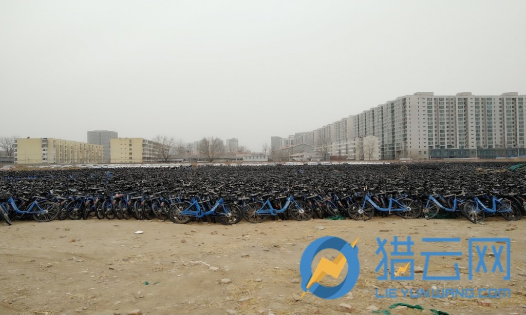 街頭消失的小藍(lán)單車去了哪？北五環(huán)附近停車場(chǎng)近6萬輛等待著重回市場(chǎng)