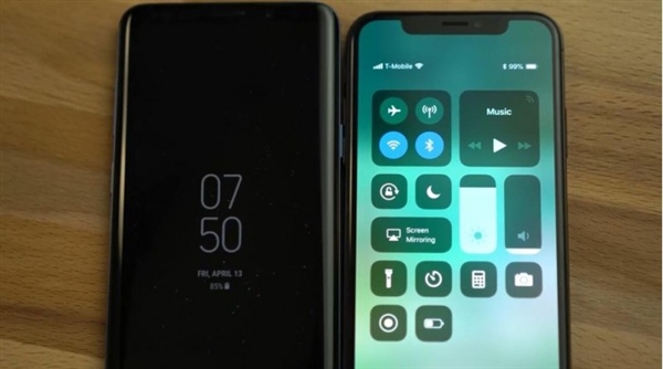 三星S9+、iPhone X電池續航對比：結果沒懸念
