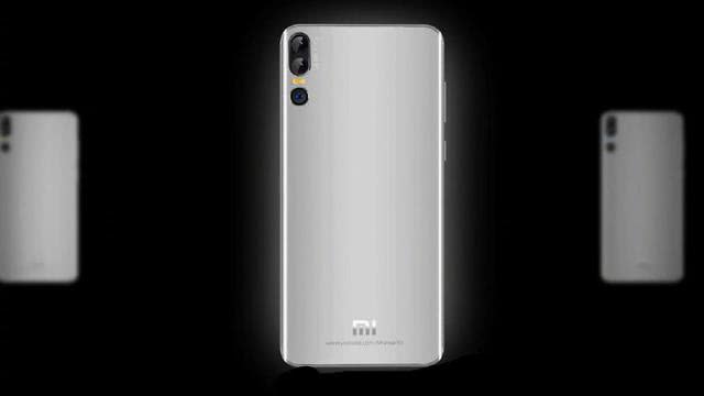 小米8周年紀念版真機渲染圖曝光:屏下指紋+后置三攝像頭