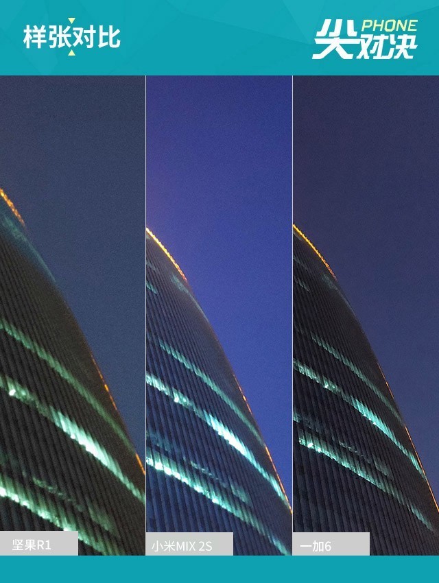 堅果R1、小米MIX2S、一加6對比評測 驍龍845旗艦怎么選？