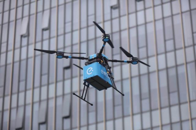 餓了么獲準開辟國內首批無人機即時配送航線