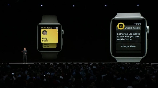 蘋果watchOS 5正式發(fā)布:新增對(duì)講機(jī)、手表支持互發(fā)語(yǔ)音