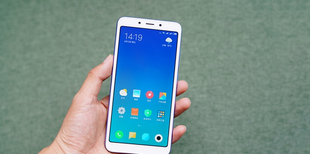 小巧全面屏手機(jī) 紅米6圖賞