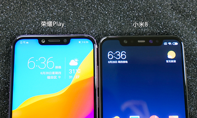 誰更適合年輕玩家？榮耀Play對比小米8評測