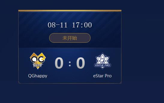 2018王者榮耀冠軍杯總決賽QGhappy和eStar Pro誰會贏 比分預測