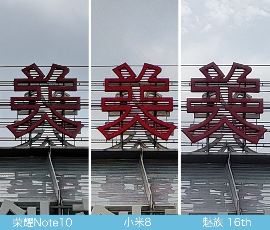 魅族16、小米8、榮耀Note10拍照對比評測 國產旗艦相機對決