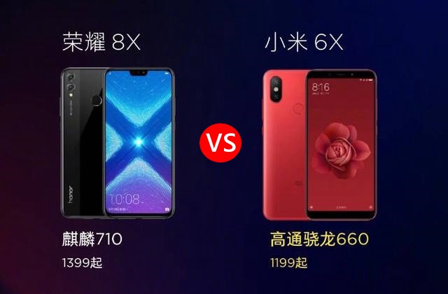 榮耀8X和小米6X區(qū)別對比 榮耀8X和小米6X哪個好？