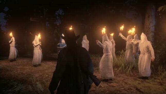 《大鏢客2》想要殺人不掉榮譽值？那就瞄準3K黨吧