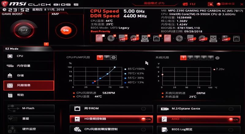9代酷睿超頻式微！微星MPG Z390 GAMING PRO CARBON AC暗黑板主板評測：內存超頻時代到來