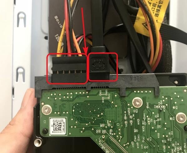 臺式電腦加新/舊機(jī)械硬盤+分區(qū)教程