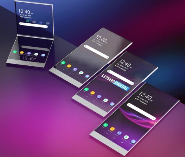 索尼折疊手機專利曝光：透明機身加六種顯示模式