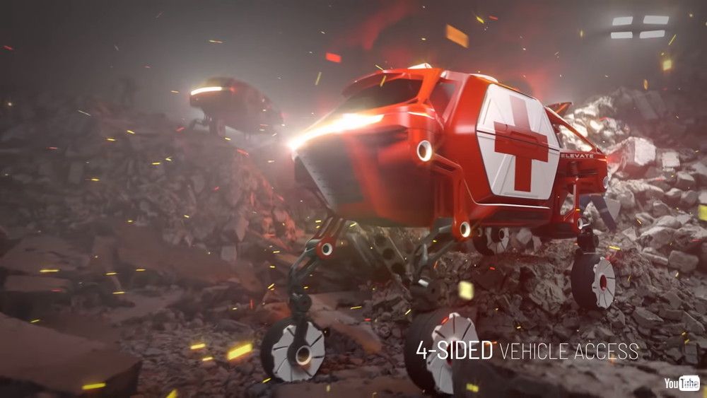 不要飛就要會走的 CES大展現代汽車新型步行汽車驚艷亮相